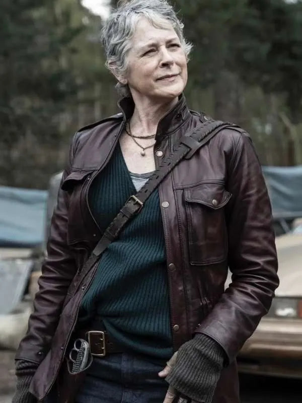  The Walking Dead Carol Peletier Leather Jacket

