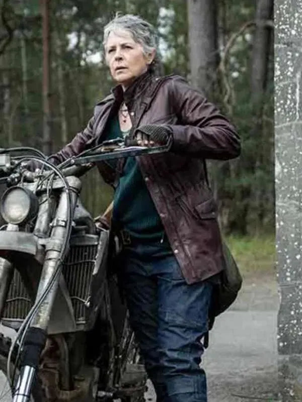  The Walking Dead Carol Peletier Leather Jacket
