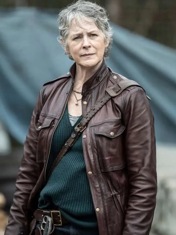  The Walking Dead Carol Peletier Leather Jacket
