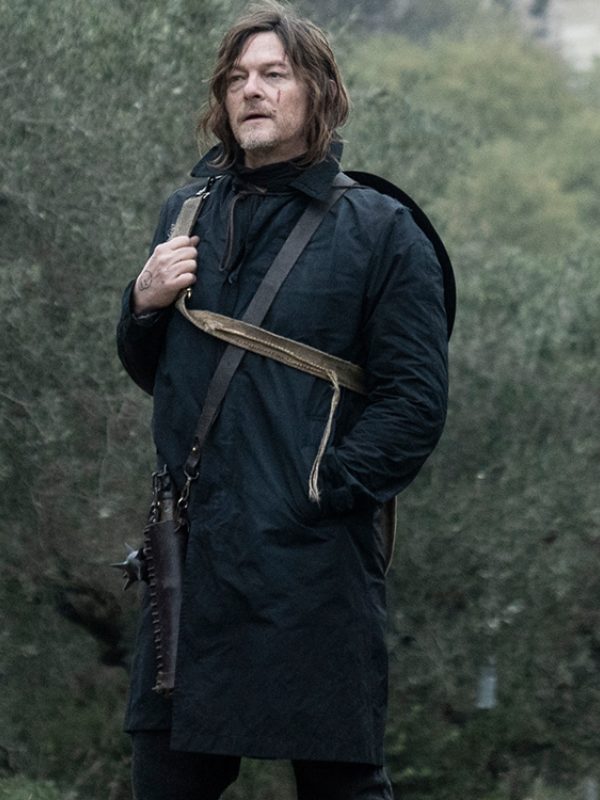 
Daryl Dixon The Walking Dead Black Cotton Coat



