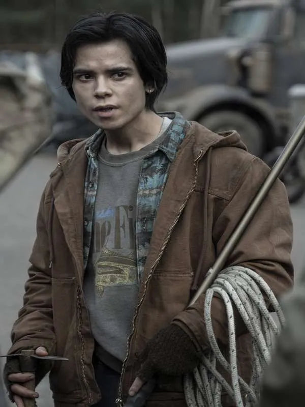 
Martin Martinez The Walking Dead Daryl Dixon S01 Brown Jacket