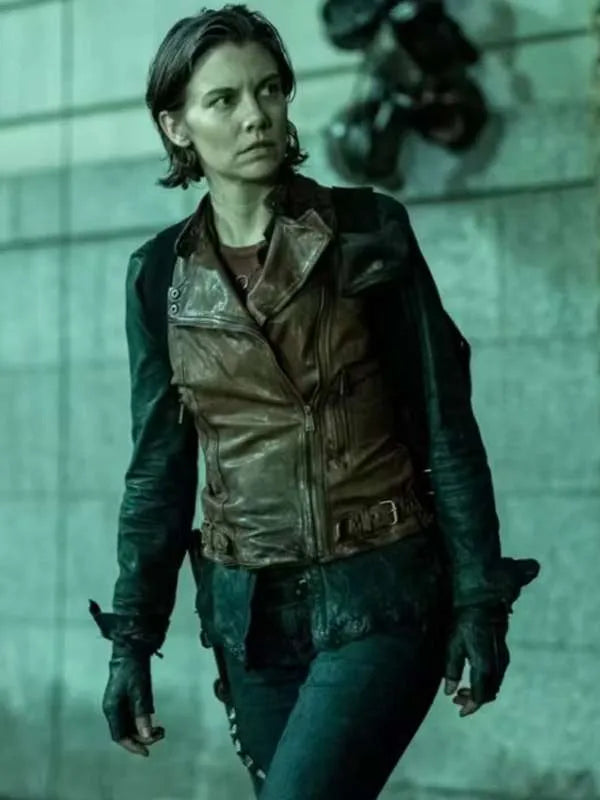 
 The Walking Dead Lauren Cohan Brown Vest
