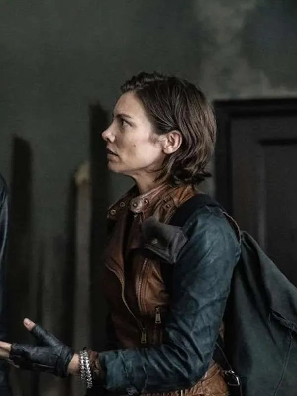 
 The Walking Dead Lauren Cohan Brown Vest
