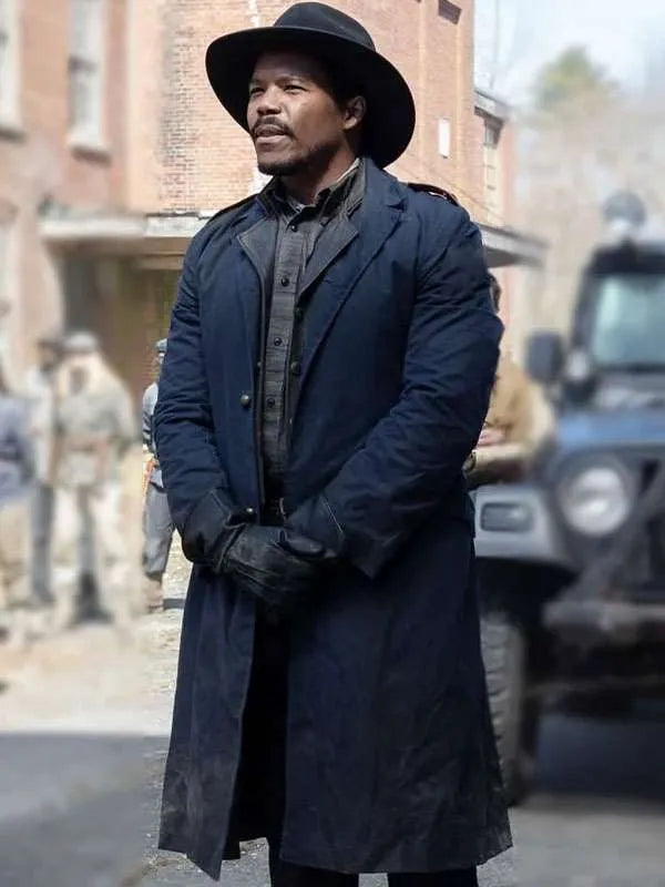 The Walking Dead Dead City S02 Perlie Armstrong Blue Cotton Coat