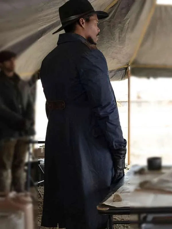 The Walking Dead Dead City S02 Perlie Armstrong Blue Cotton Coat