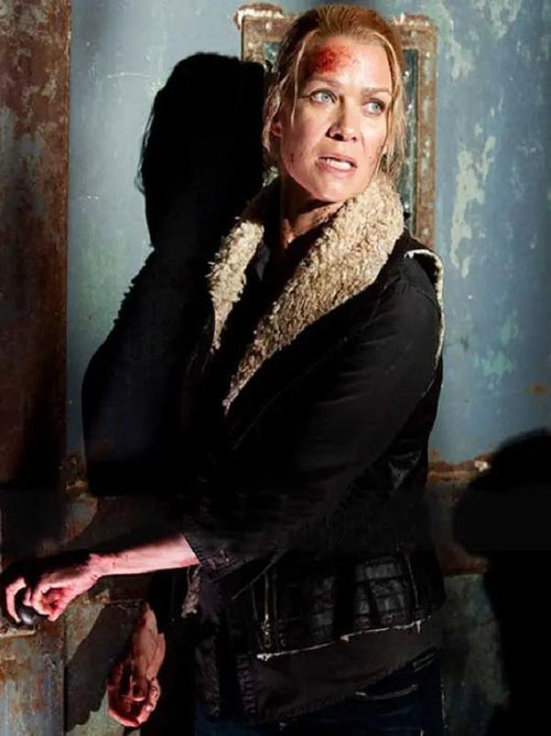 Andrea Laurie The Walking Dead Leather Vest  
