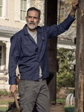 
 The Walking Dead Jeffrey Dean Blue Cotton Jacket