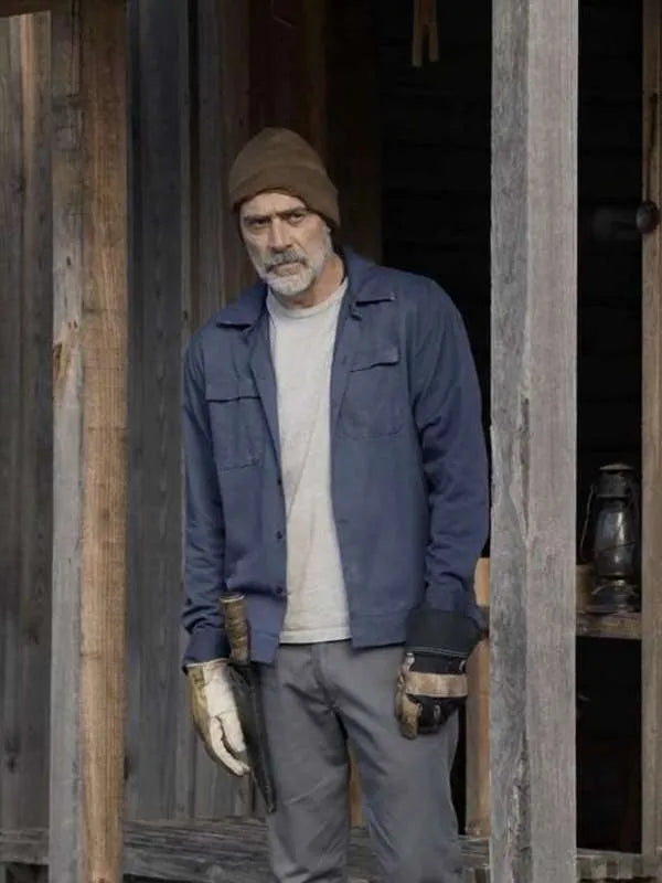 
 The Walking Dead Jeffrey Dean Blue Cotton Jacket