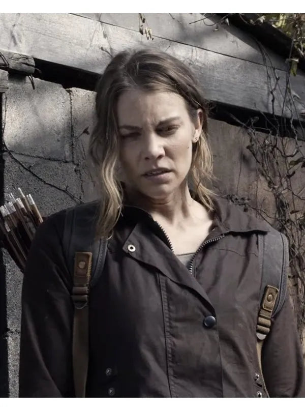 
Maggie Rhee The Walking Dead Brown Jacket
