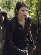 
Maggie Rhee The Walking Dead Brown Jacket
