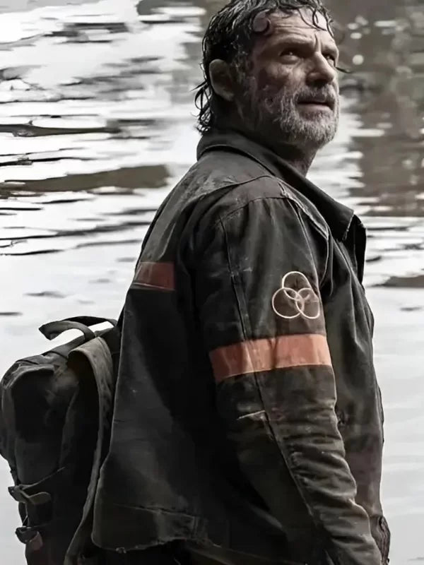 Rick Grimes The Walking Dead Brown Cotton Jacket