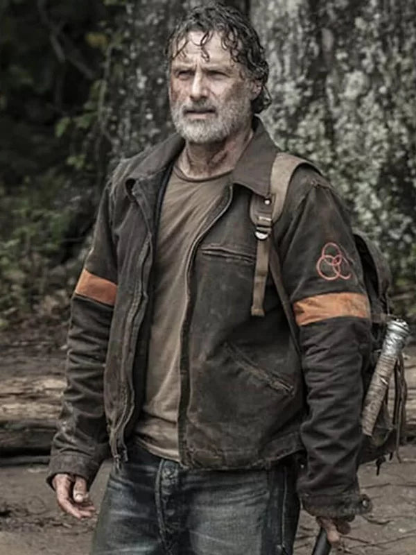 Rick Grimes The Walking Dead Brown Cotton Jacket
