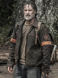 Rick Grimes The Walking Dead Brown Cotton Jacket