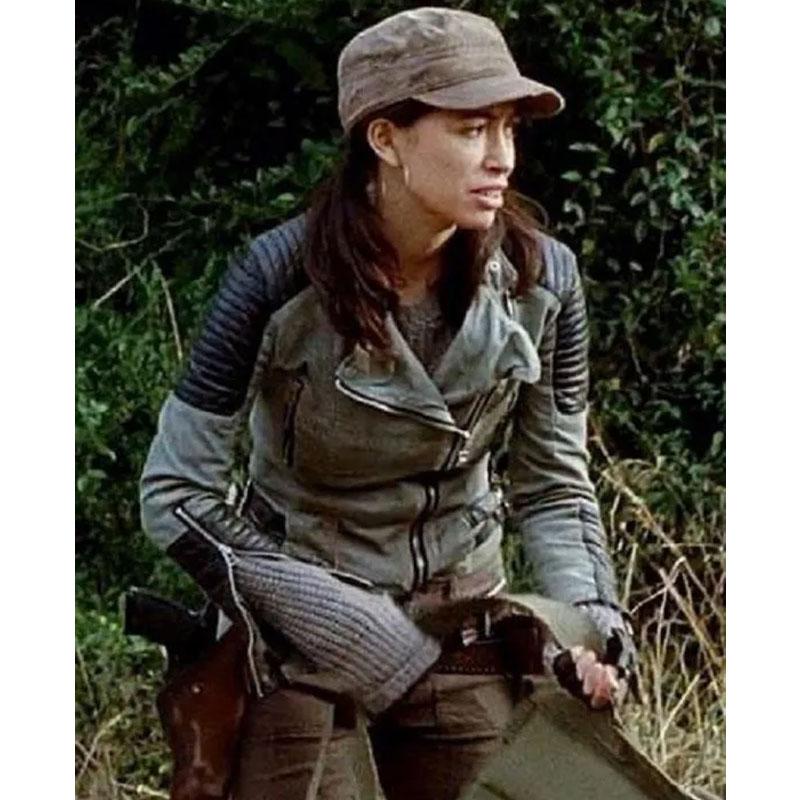  The Walking Dead Rosita Espinosa Leather Jacket
