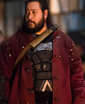 Cooper Andrews The Walking Dead S09 Red Wool Jacket