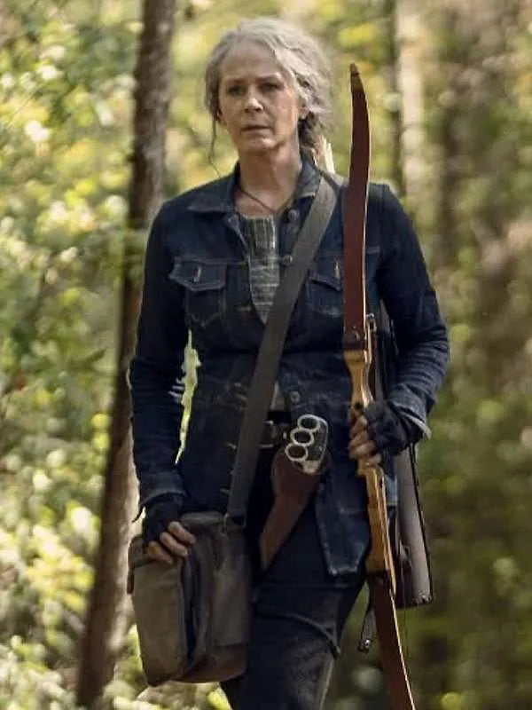 
Melissa McBride The Walking Dead Season 10 Blue Denim Jacket
