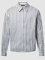 The Voice S29 John Legend Striped Zip-Up Shirt