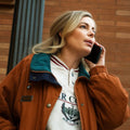 
 The Bear Gillian Jacobs Brown Jacket