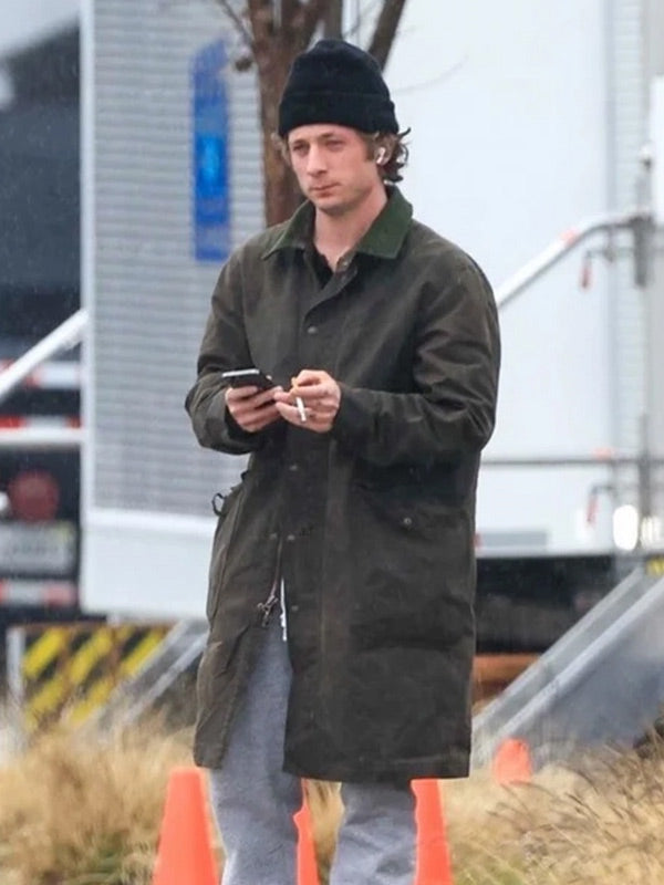  The Bear S03 Carmen Berzatto Best Green Cotton Coat