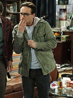 
 The Big Bang Theory Johnny Galecki Green  Jacket
