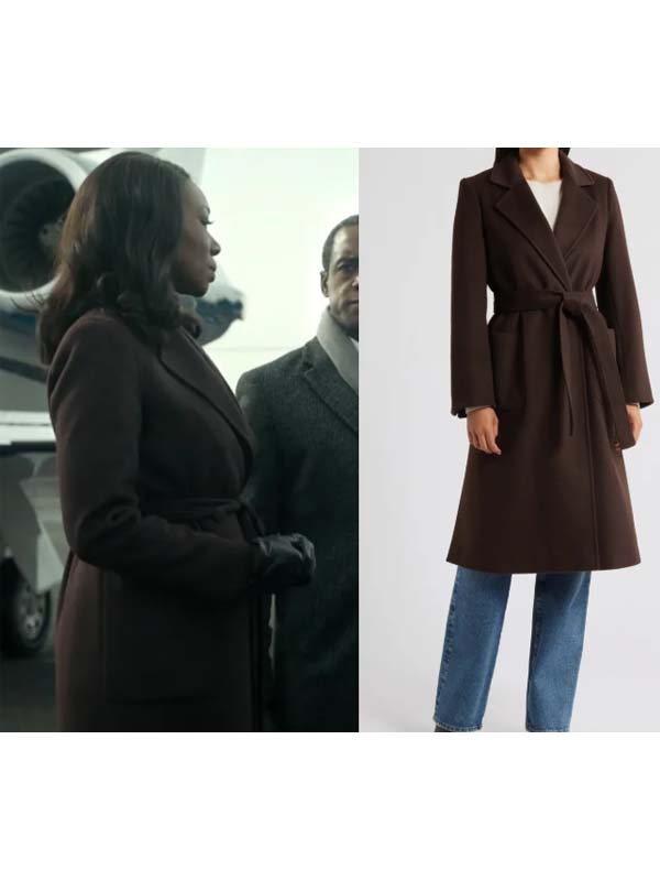 The Night Agent Catherine Weaver Wool Coat