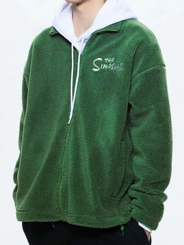 
The Simpsons Homer Bush Best  Green Jacket
