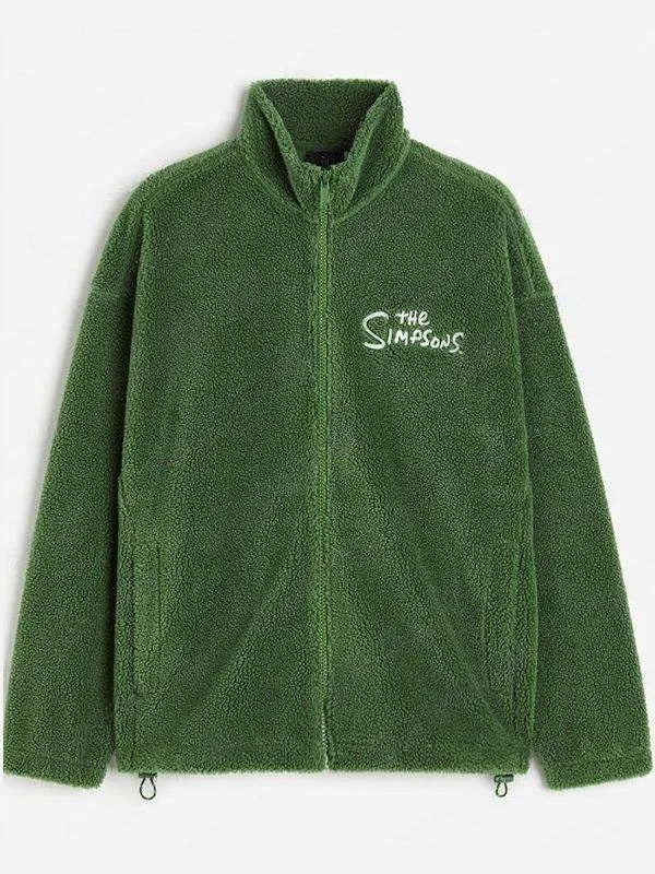 
The Simpsons Homer Bush Green Jacket
