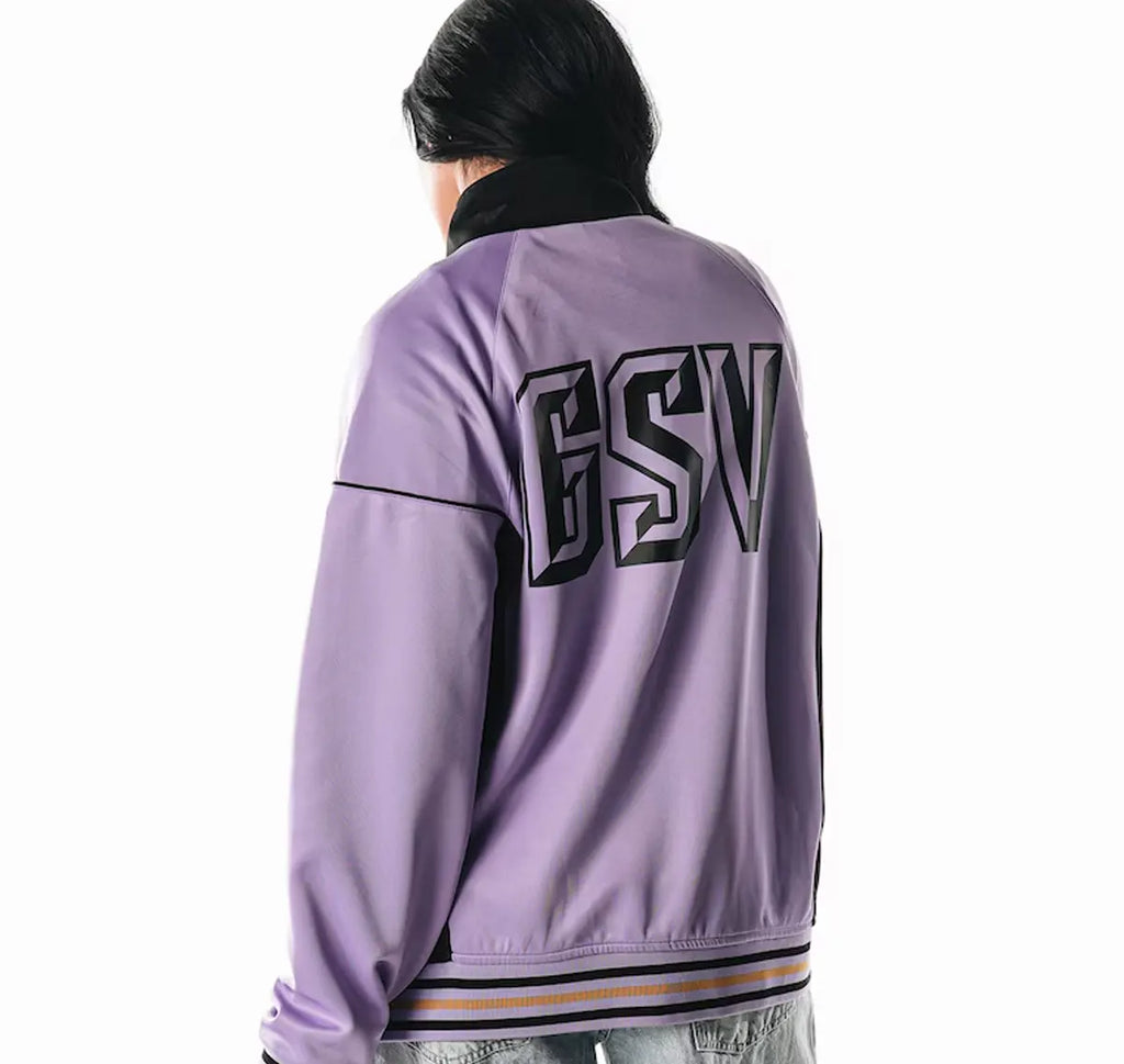 The Wild Collective Violet Golden State Valkyries Global Icon Full-Zip Track Jacket