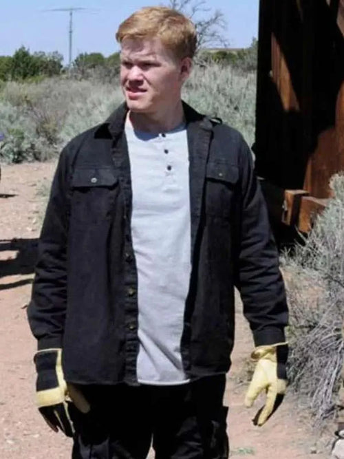 
 Breaking Bad Jesse Plemons Black Cotton Jacket

