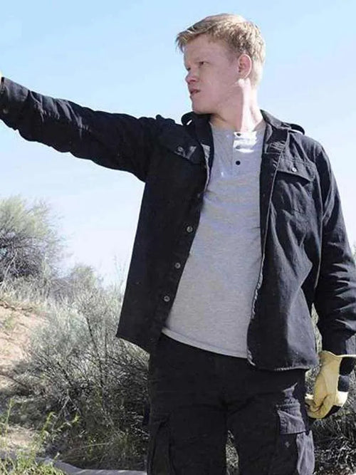 
 Breaking Bad Jesse Plemons Black Cotton Jacket

