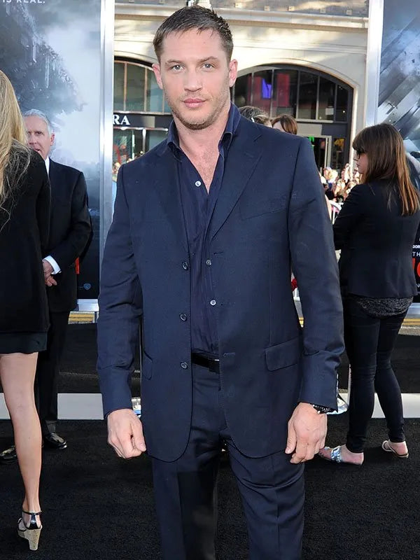 
 Inception Tom Hardy Blue Blazer

