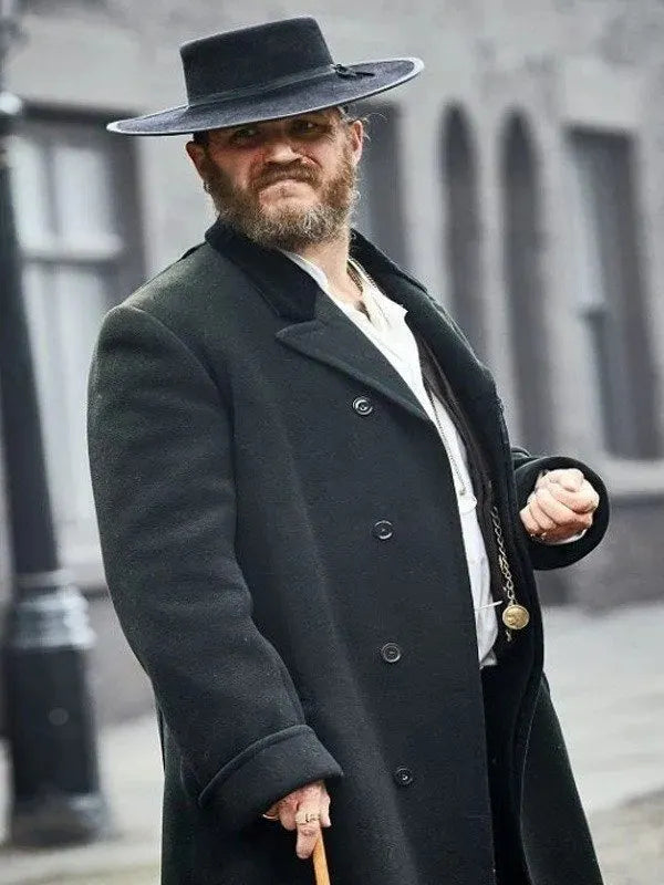 Tom Hardy Peaky Blinders Black  Coat