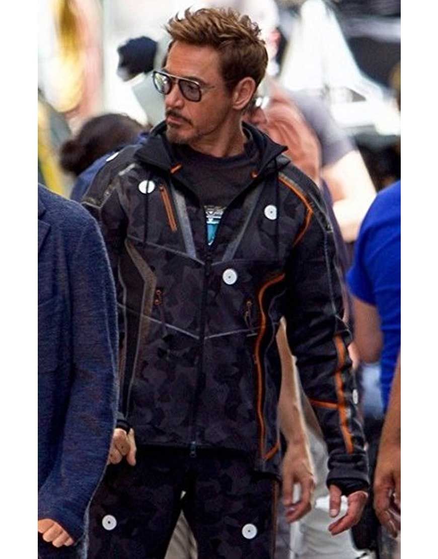 
 Avengers Infinity War Tony Stark Cootton Jacket