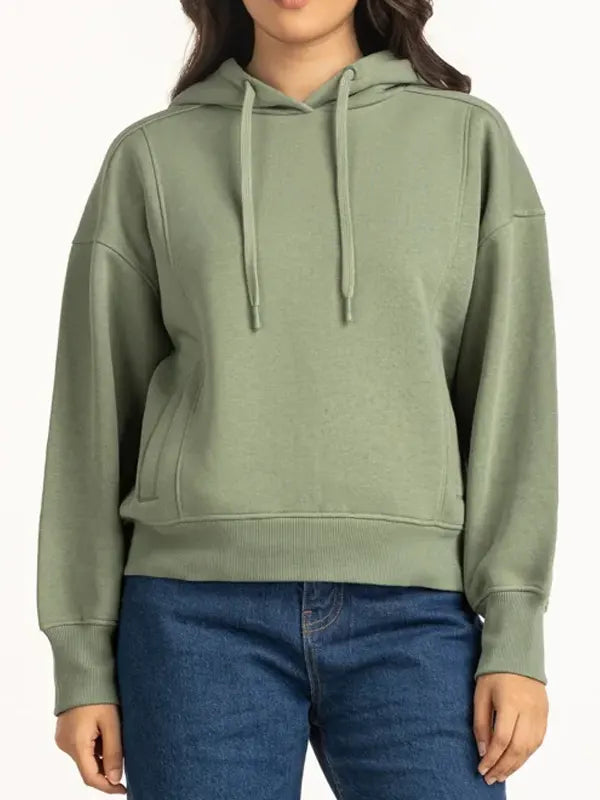 Tressa Harvey Women's Green Fit Pullover Hoodie