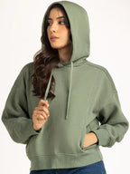 Tressa Harvey Women's Green Fit Pullover Hoodie