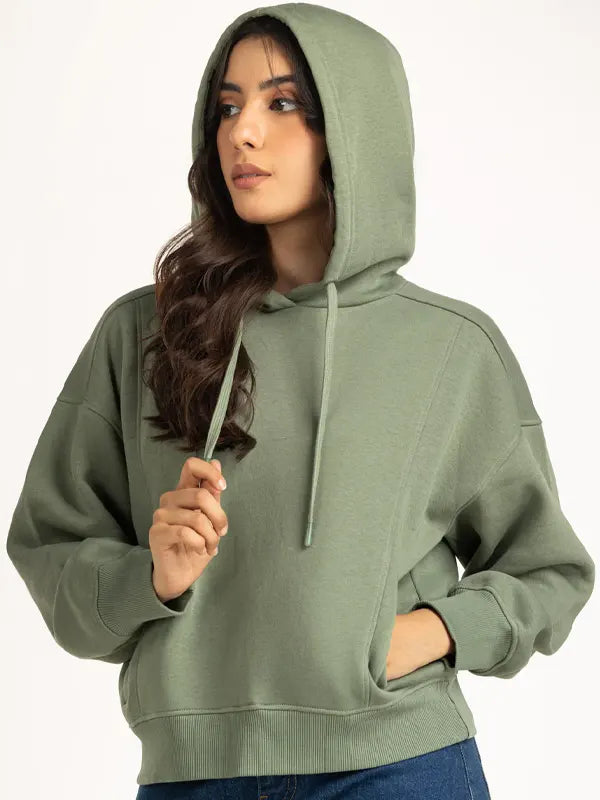 Tressa Harvey Women's Green Fit Pullover Hoodie