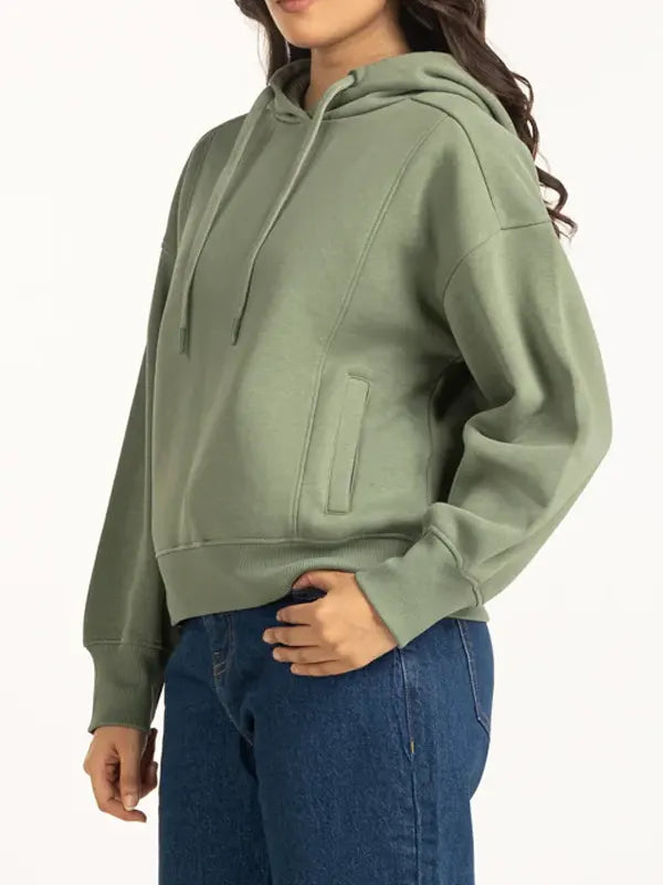 Tressa Harvey Women's Green Fit Pullover Hoodie