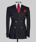 Tulsa-King-Sylvester-Stallone-Black-Stripe-Blazer