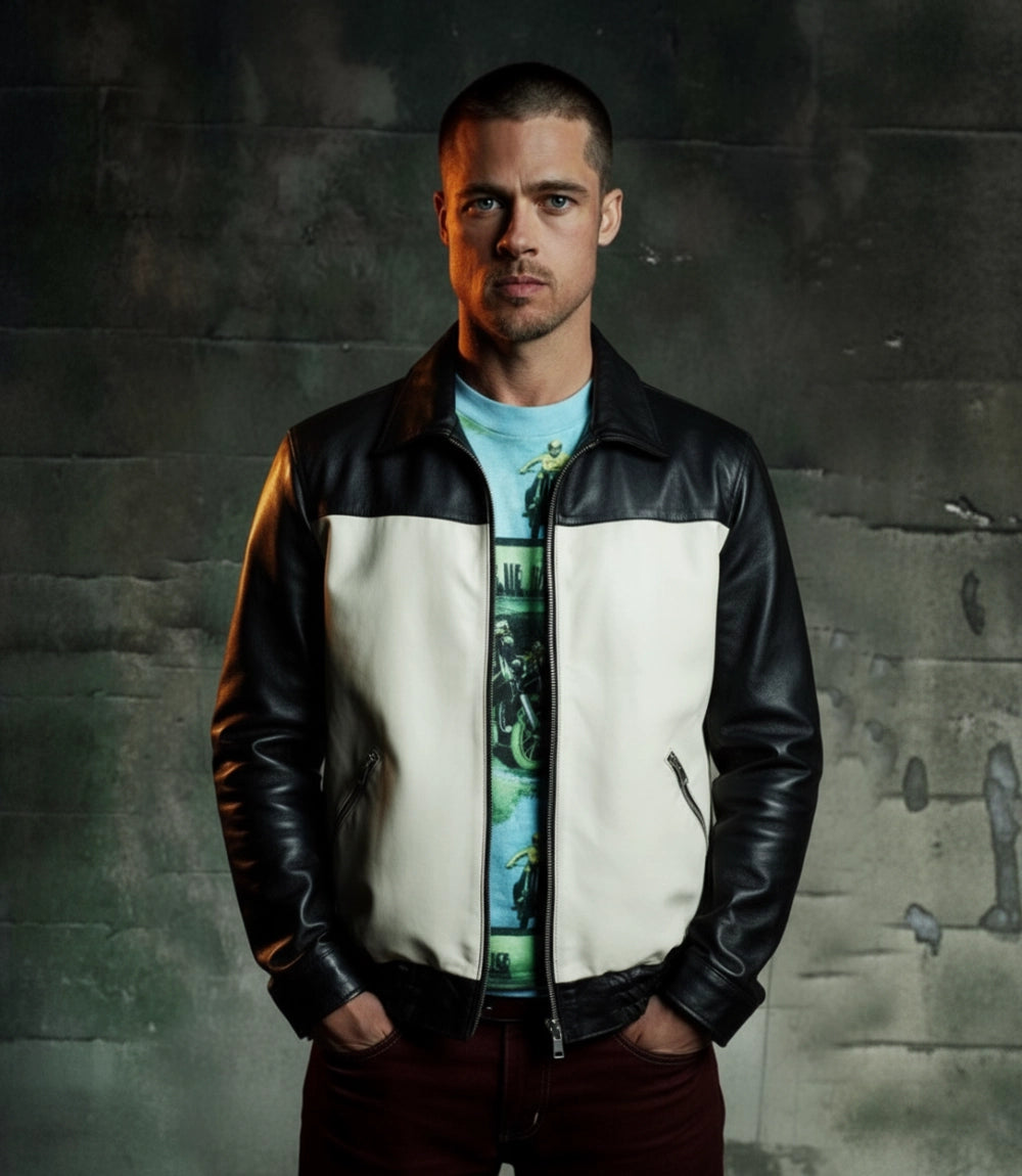 
  Fight Club Tyler Durden Leather Jacket
