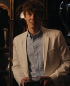 Tyler Galpin Wednesday 2022 White Blazer