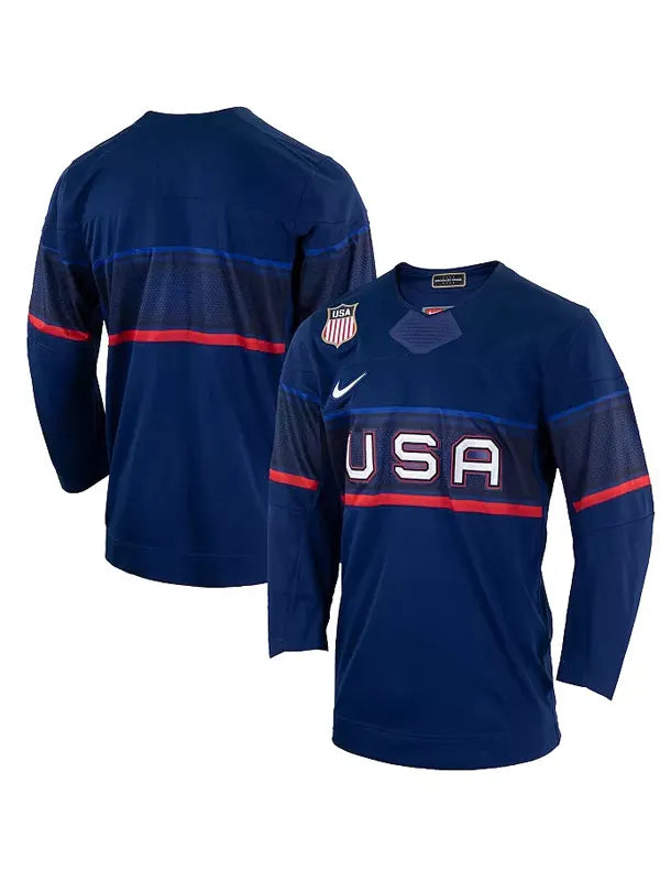 USA Hockey Jersey Navy