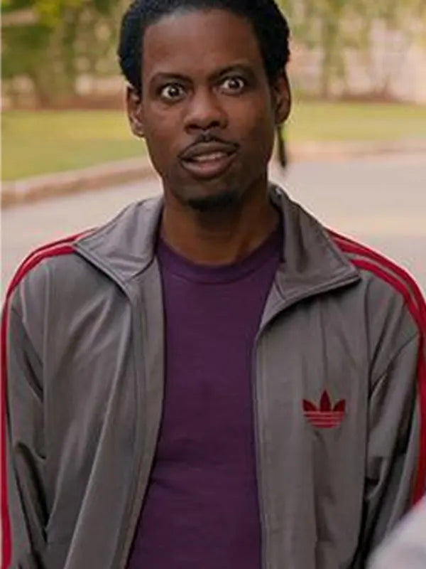 What To Expect When You Are Expecting Vic Adidas Men Grey/Red Zip Up Jacket