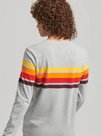 Snack Shack A.J. Ten Ton Trading Co Striped Tee
