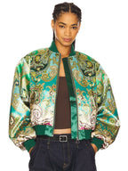 Camp Rock 3 Girl Alemais Clemenza Bomber Jacket in Multi