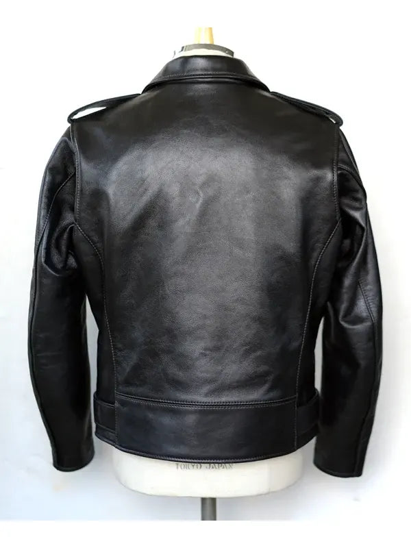 Shane Gray Camp Rock 3 Hercules (50s) Black Biker Jacket
