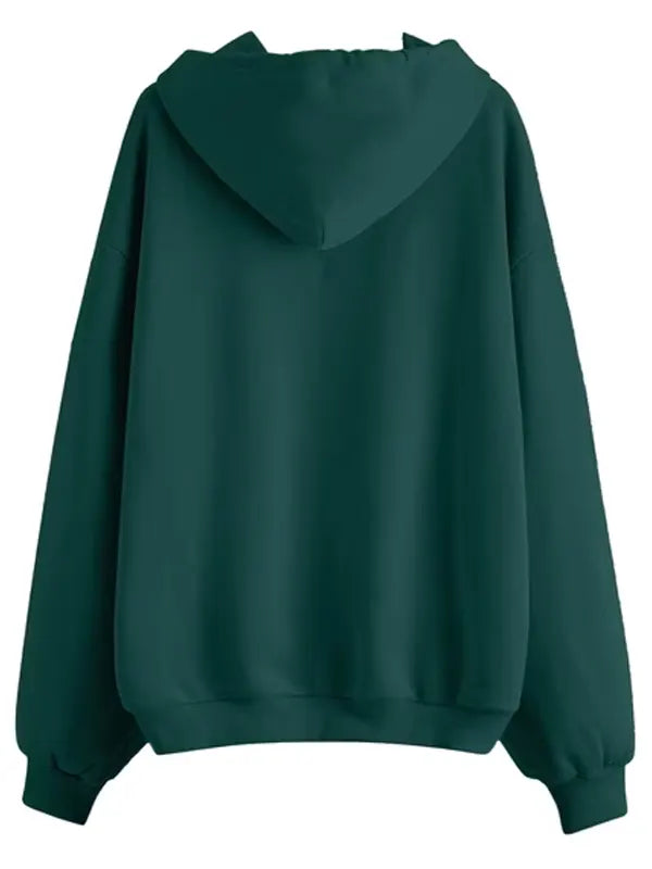 Victoria Women's Green Zipper Hoodie