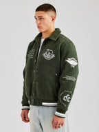 Vintage Green Varsity Jacket Buy