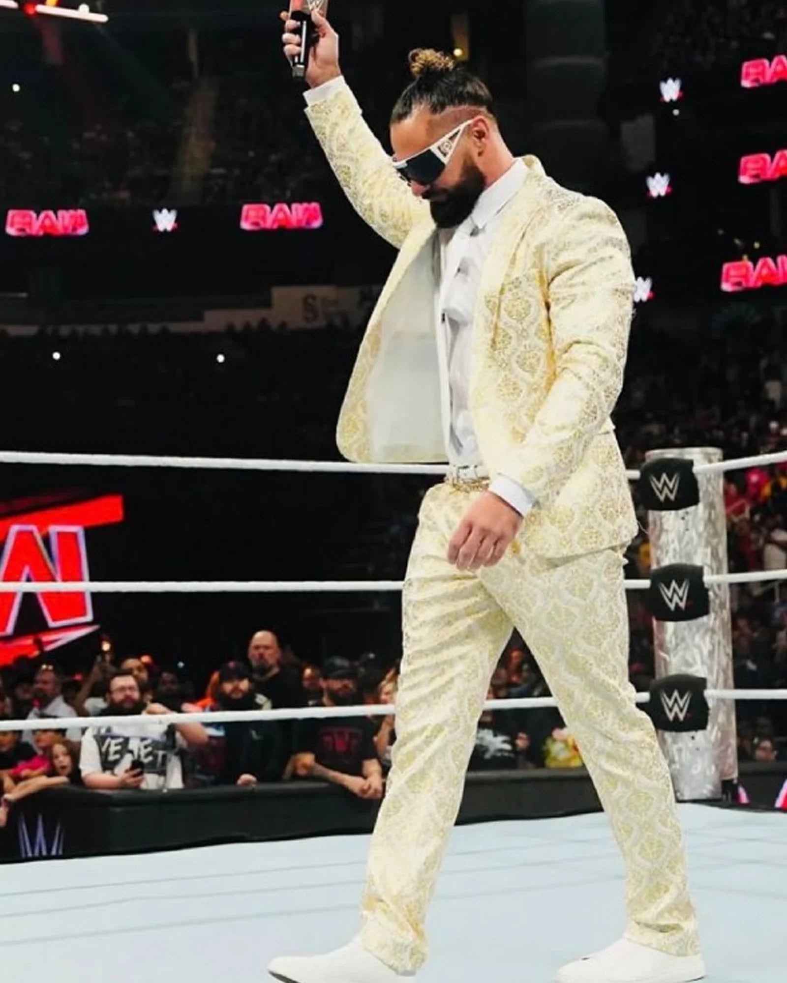 WWE-Monday-Night-RAW-Seth-Rollins-Printed-Suit