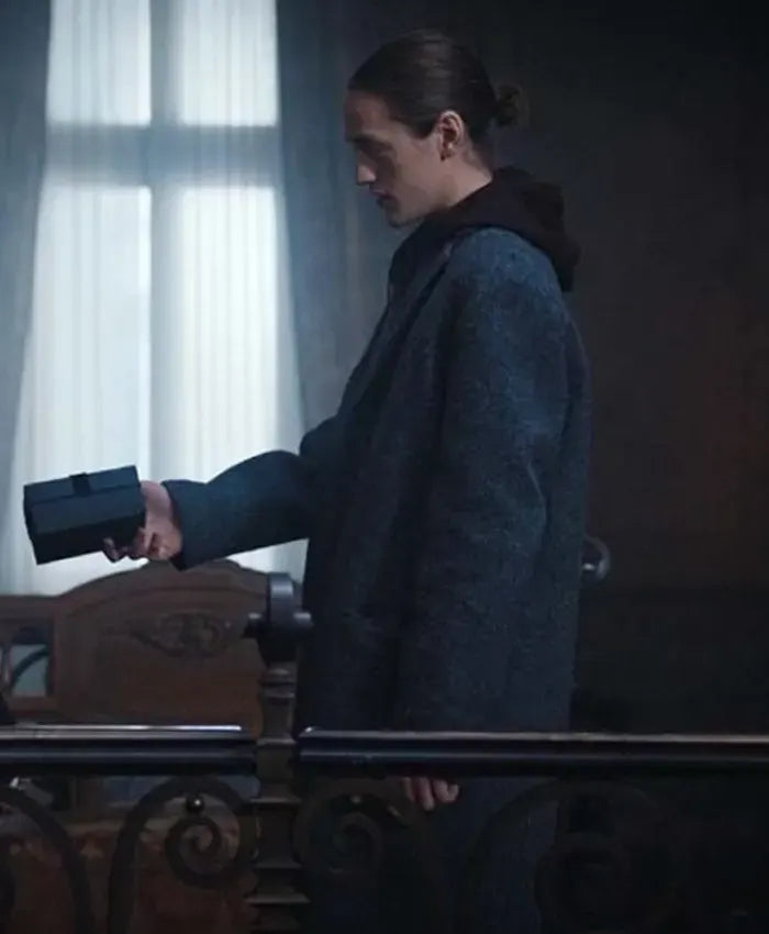 Wednesday 2022 Xavier Thorpe  Wool Coat
