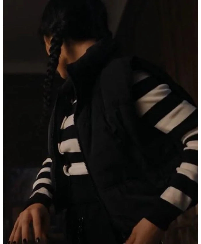 Wednesday Addams Black Vest